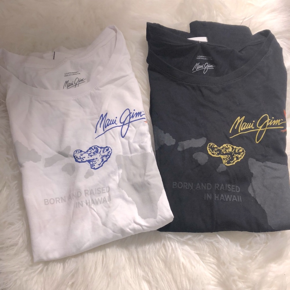 MAUI JIM Lot of 2 t-shirts